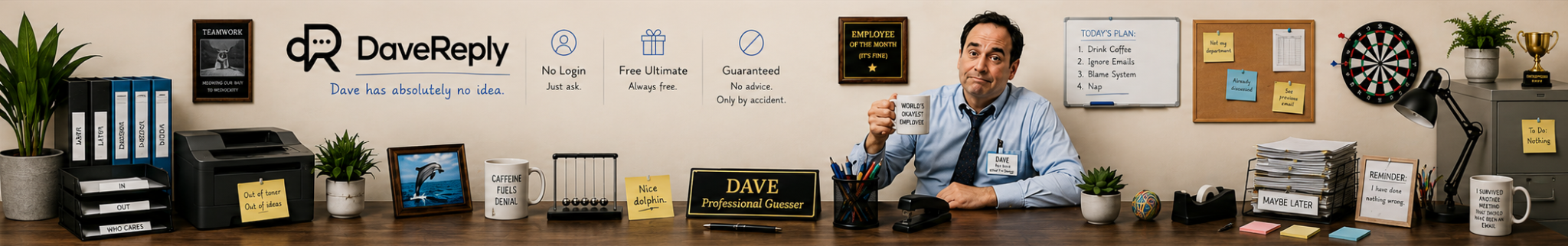 DaveReply conversation banner
